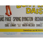 Please don't eat the Daisies - Original 1960 Window Card